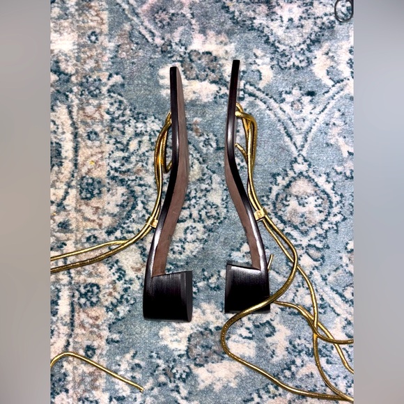 Loeffler Randall
Loeffler Randall Women's Coby Ankle Wrap Low Heel Sandals - Picture 3 of 4